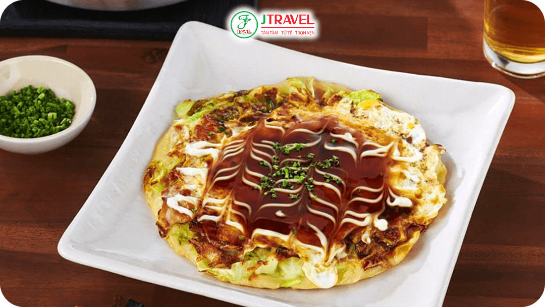 Okonomiyaki - Bánh xèo Nhật phong cách Tokyo