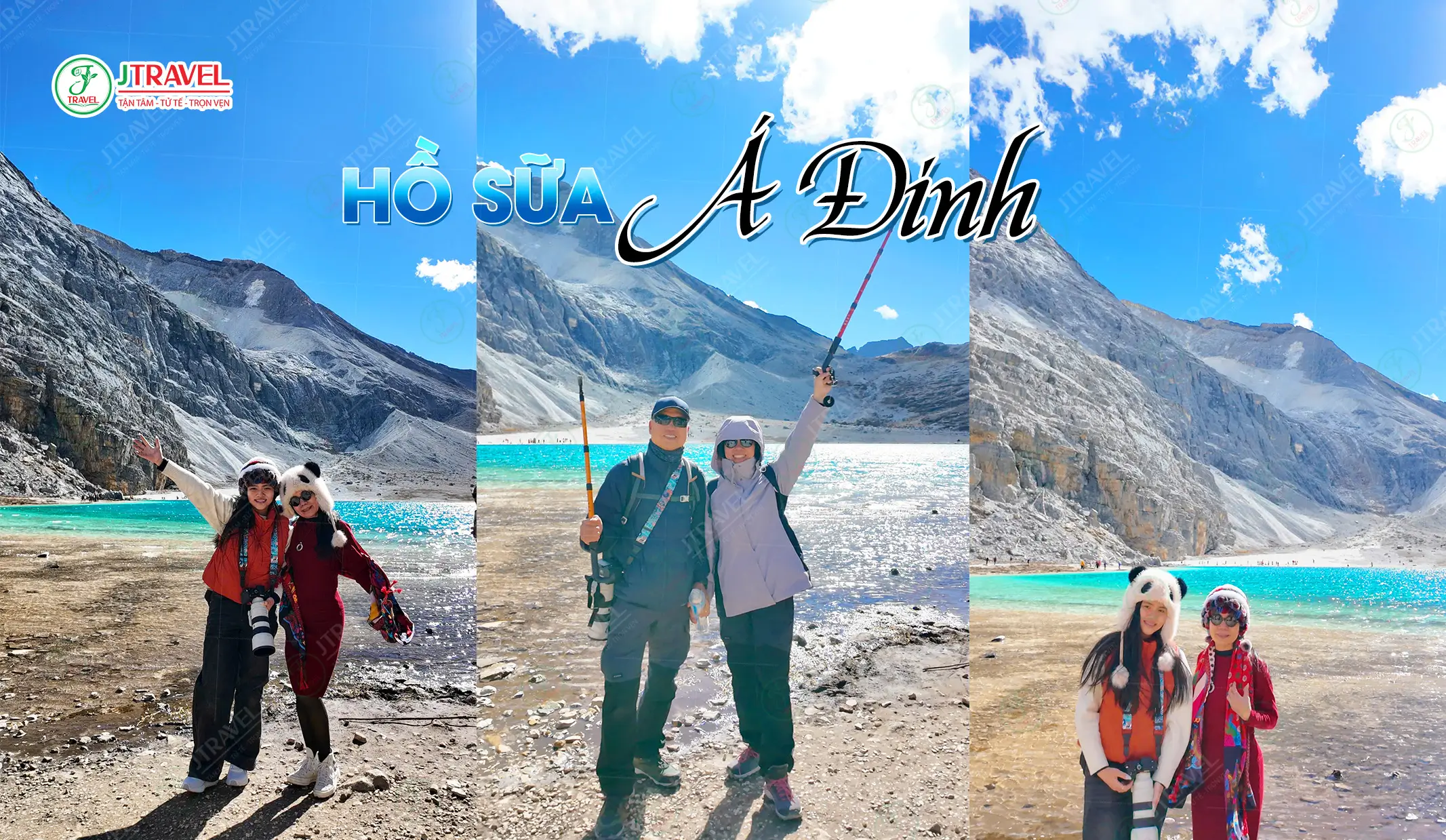 Hồ Sữa Á Đinh - Đạo Thành (Ảnh: khách J Travel)