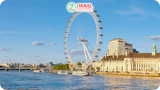 London Eye – Chiếc vòng quay đưa bạn lên giữa trời London