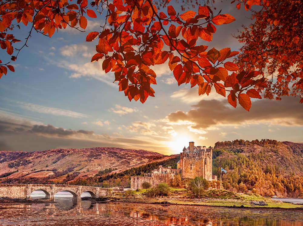 Mùa thu Scotland (tháng 9 – tháng 11) (ảnh internet)