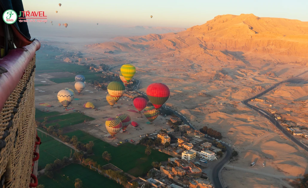 Khinh khí cầu Luxor chỉ cất cánh khi điều kiện an toàn