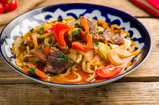Mỳ Lagman – Sợi mì mang vị của thảo nguyên (ảnh internet)