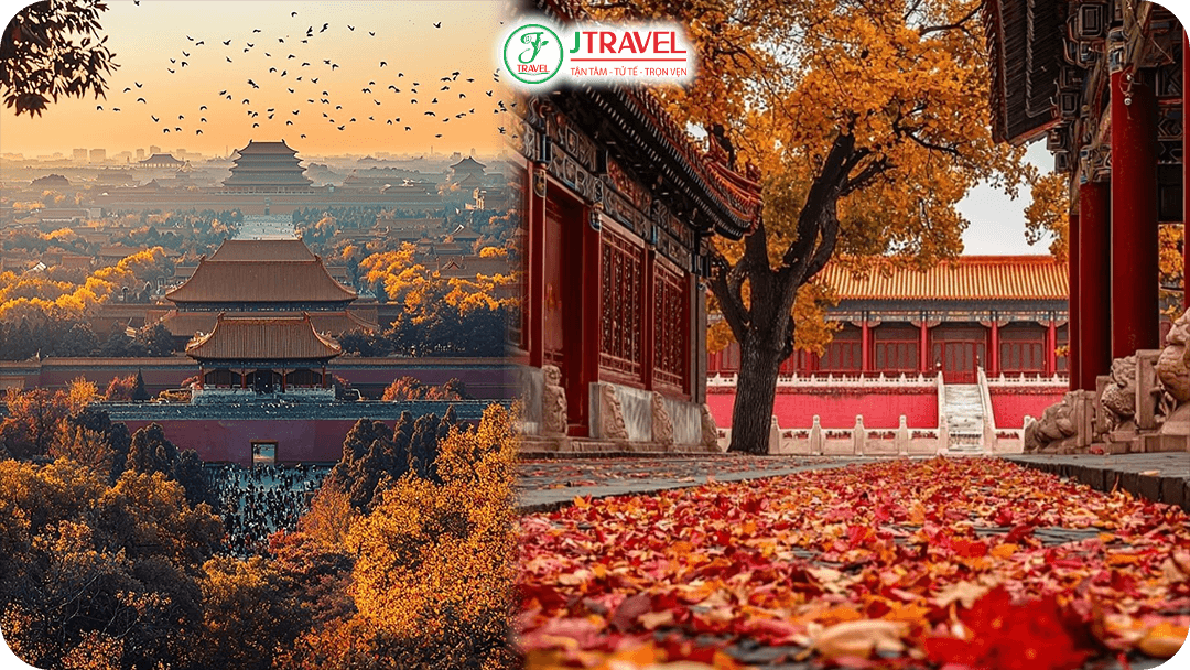 Tử Cấm Thành - Nơi ngự trị của 24 vị hoàng đế đẹp như tranh vào mùa thu