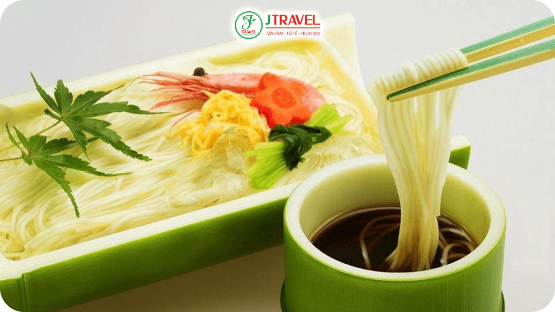 Mì lạnh Nhật Bản - Nagashi Somen lạ mà ngon