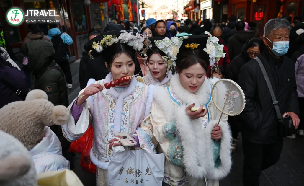 Lịch trình du xuân Trung Quốc dịp Tết được sắp xếp hợp lý, tránh di chuyển quá nhiều