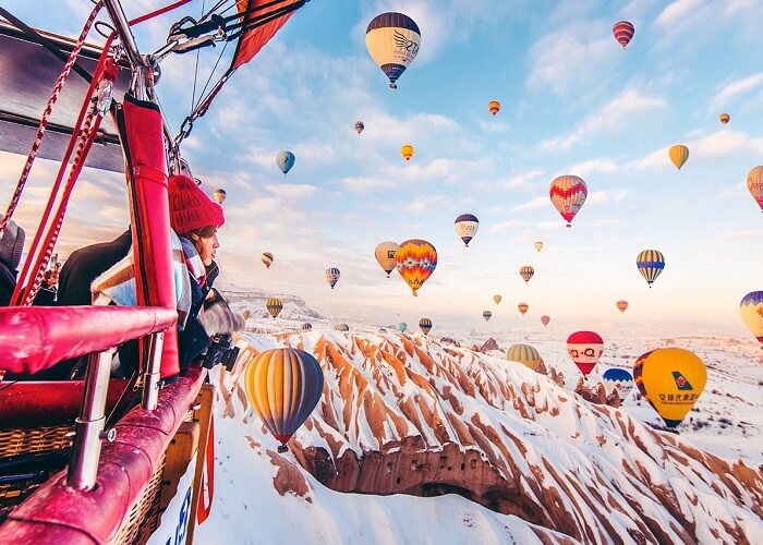 Cappadocia là “thủ phủ” của những chuyến bay khinh khí cầu
