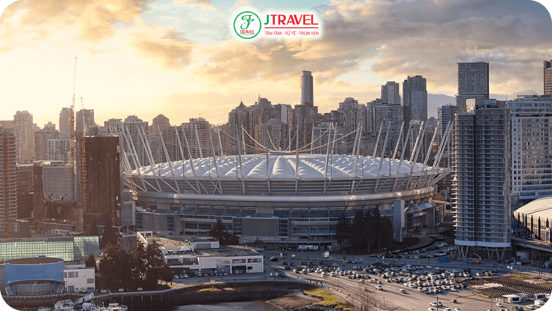 BC Place là sân vận động mái vòm lớn nhất Canada
