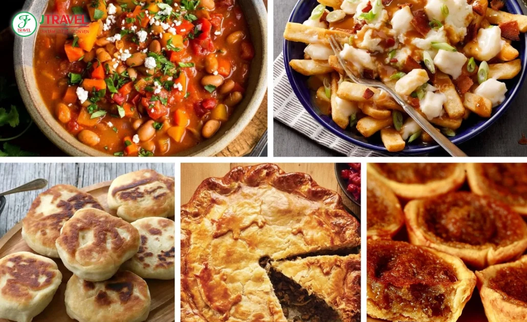 Du khách thưởng thức món ăn truyền thống Canada trong không khí lễ hội mùa xuân