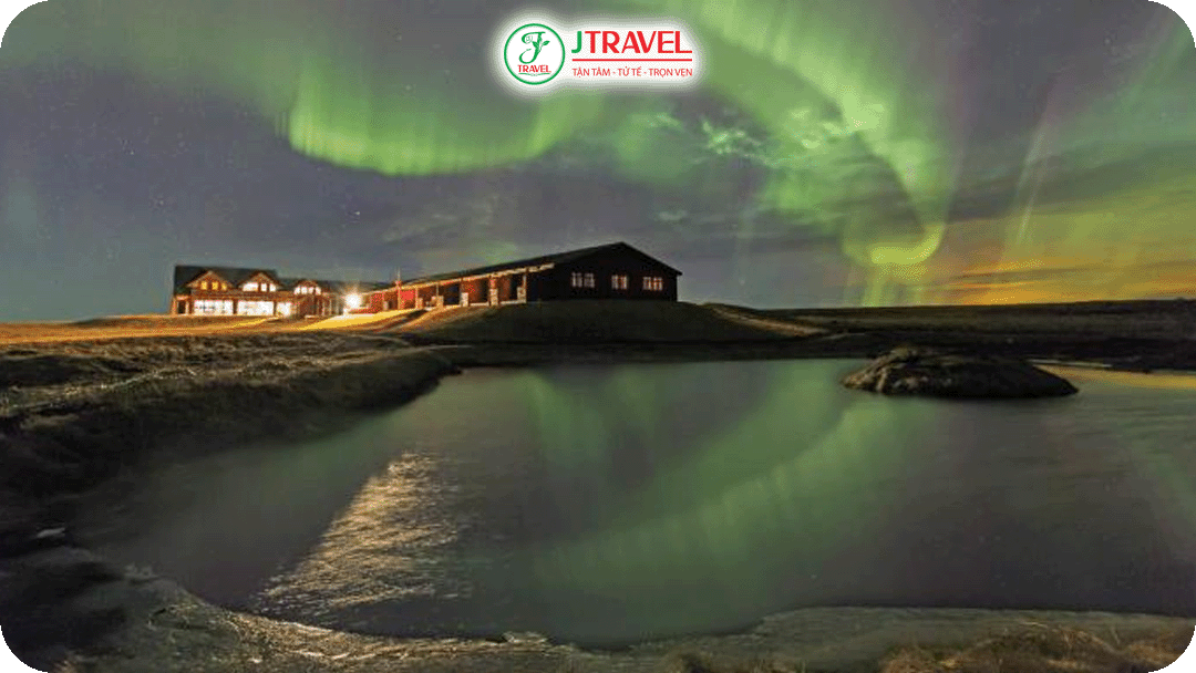 Thị trấn Hella là lựa chọn lý tưởng để ngắm cực quang