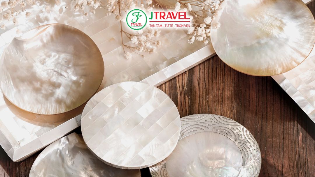 Đồ thủ công xà cừ Mother of Pearl từ vỏ sò Capiz tại Philippines