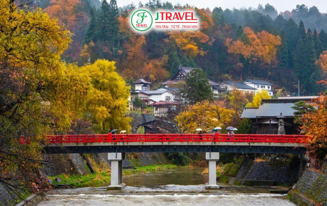 Vị trí và cách di chuyển Takayama Nhật Bản