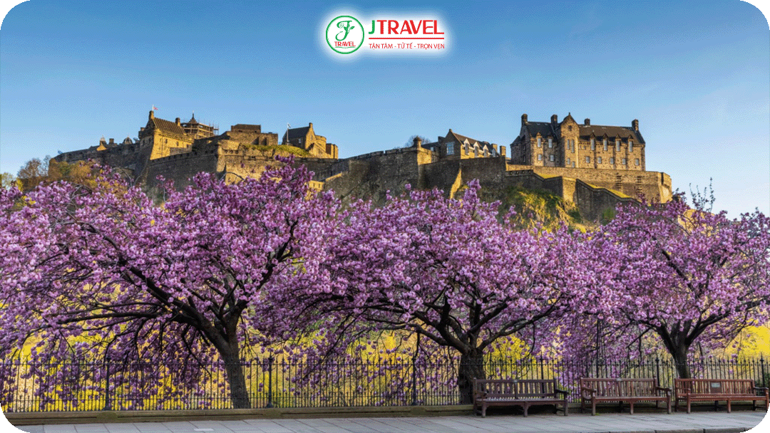 Edinburgh – Mùa xuân trên đất Scotland