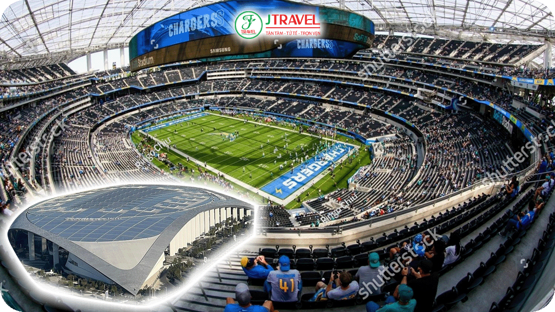 SoFi Stadium là sân vận động đắt giá nhất thế giới, sức chứa linh hoạt 70.000-100.000 chỗ