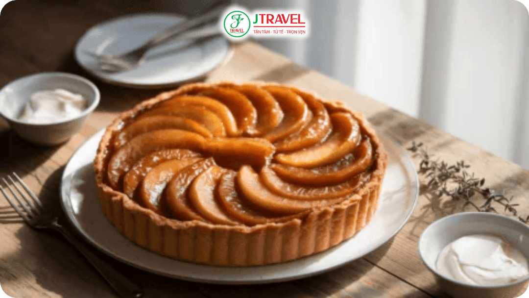 Tarte Tatin – Bánh tart táo lật ngược