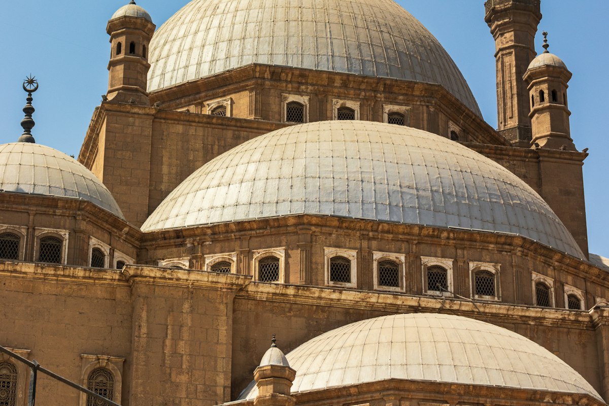 Mái vòm nhà thờ Hồi giáo ở Cairo