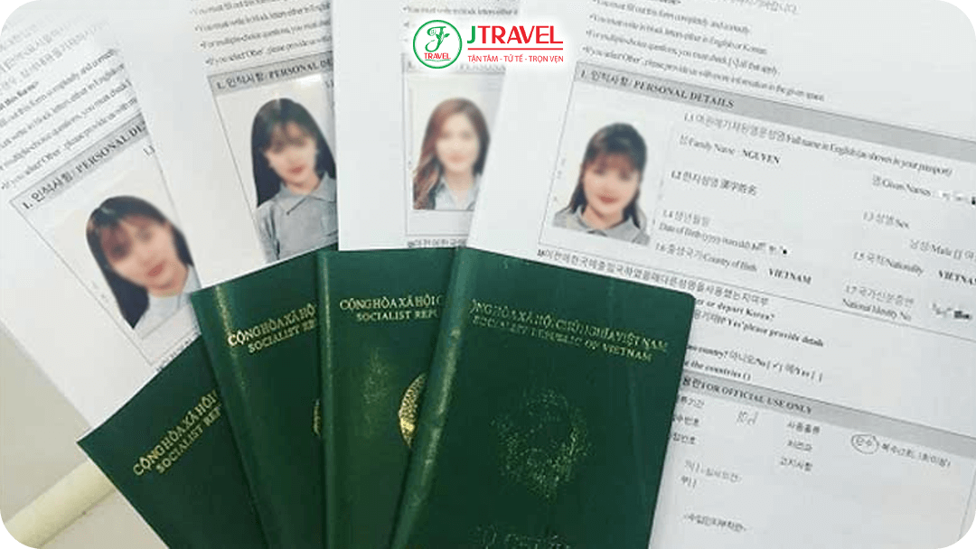 Mẫu visa Hàn Quốc cập nhật mới nhất