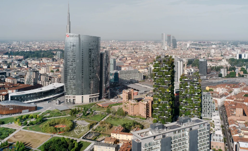 Porta Nuova và Bosco Verticale Milan – biểu tượng kiến trúc xanh hiện đại của nước Ý