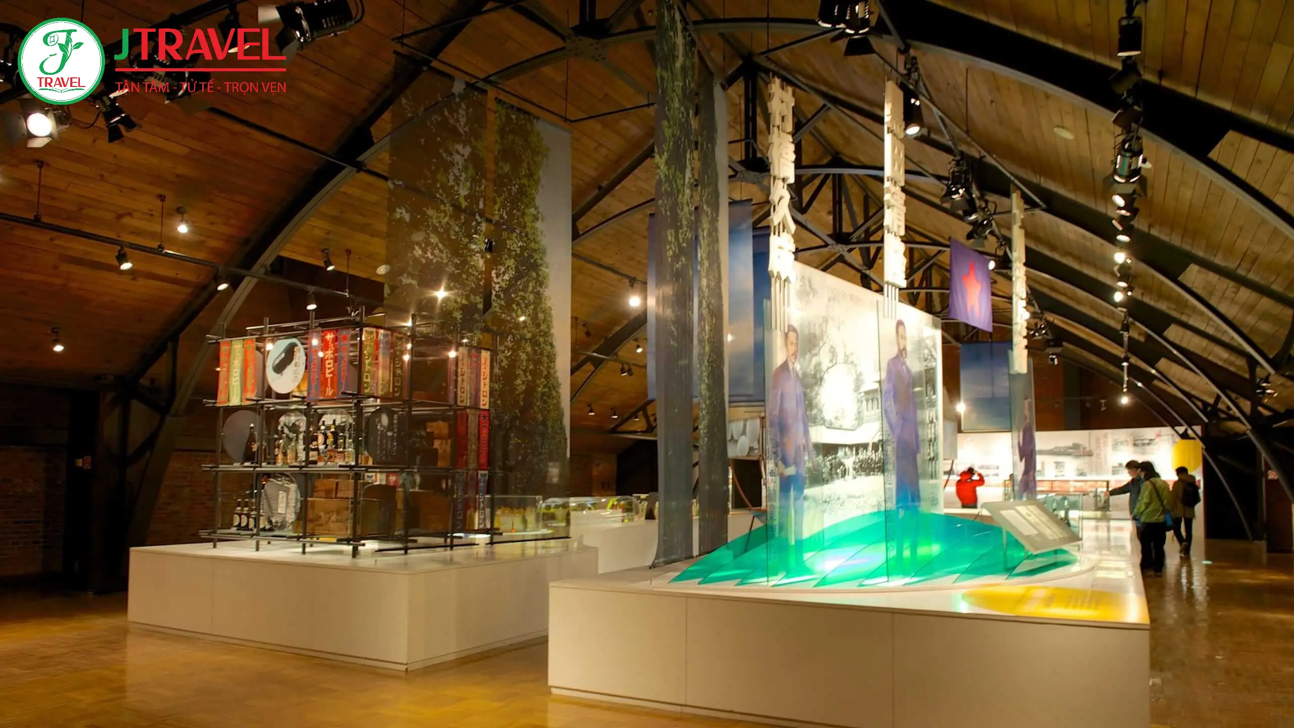 Sapporo Beer Museum featuring interior views