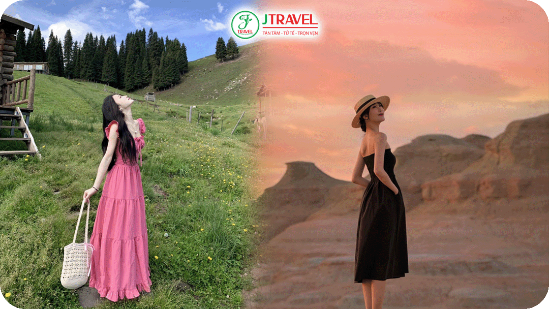 Tân Cương hội tụ đủ mọi cảnh quan trong một hành trình