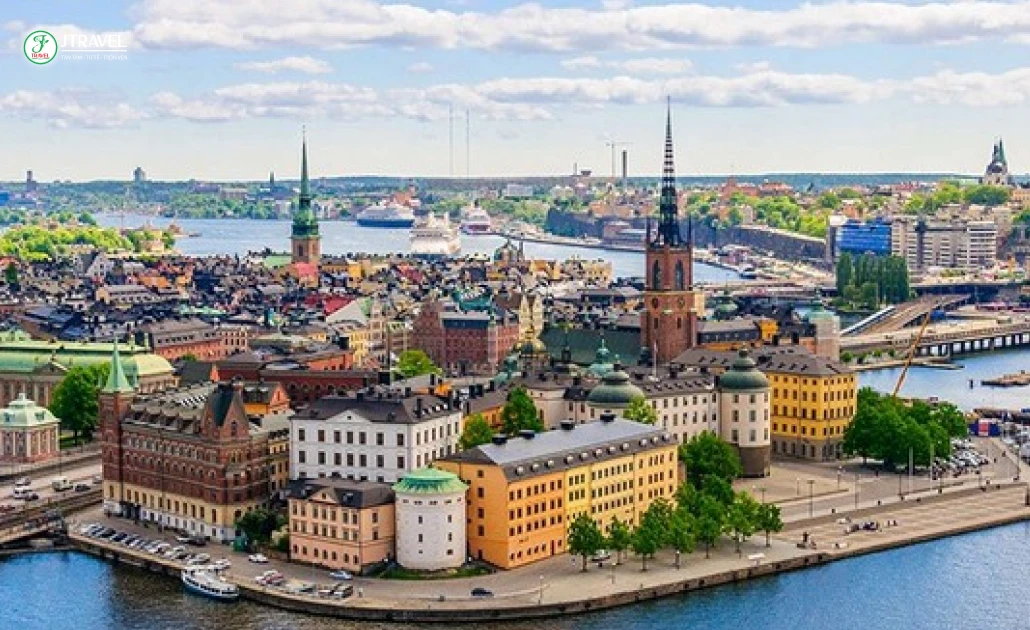 Stockholm Thụy Điển thành phố trên nước với 14 hòn đảo