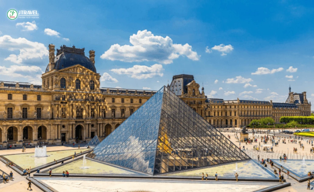 Bảo tàng Louvre nơi phải đến khi du lịch Tây Âu