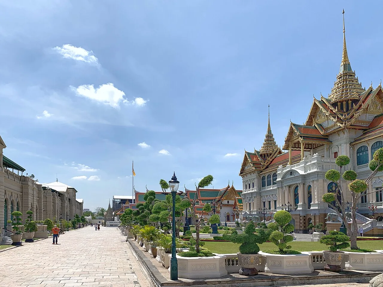 Hoàng cung Bangkok, Thái Lan là nước miễn visa để có lịch sử du lịch trước khi xin visa Mỹ