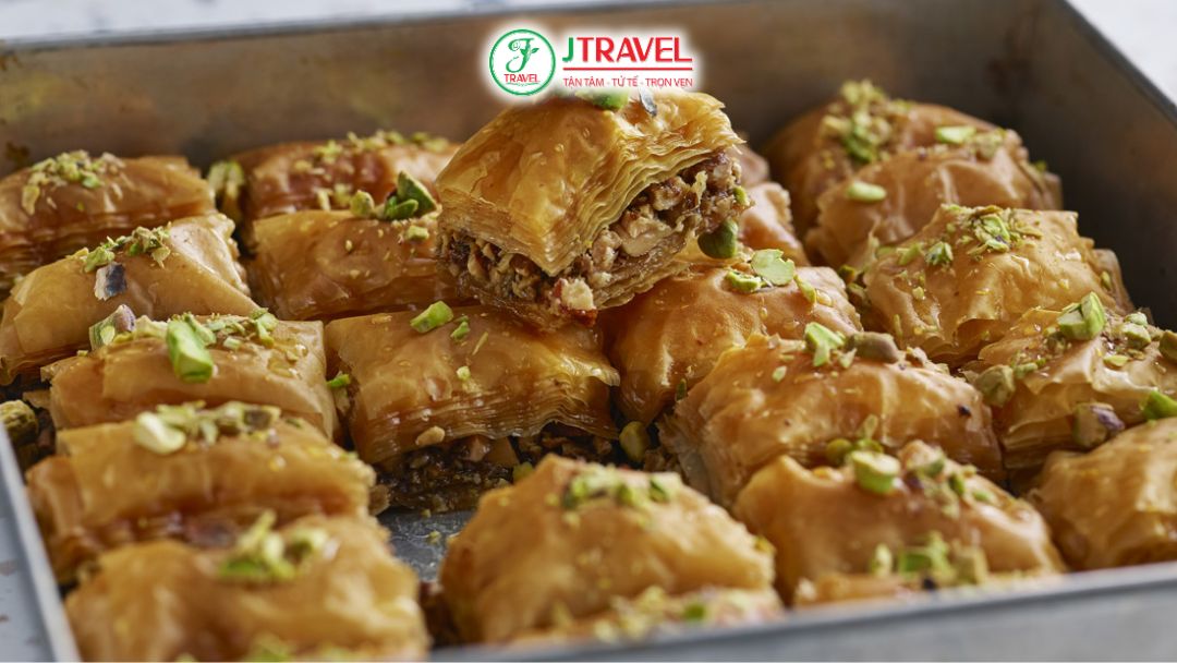 Baklava biểu tượng ẩm thực của Thổ Nhĩ Kỳ