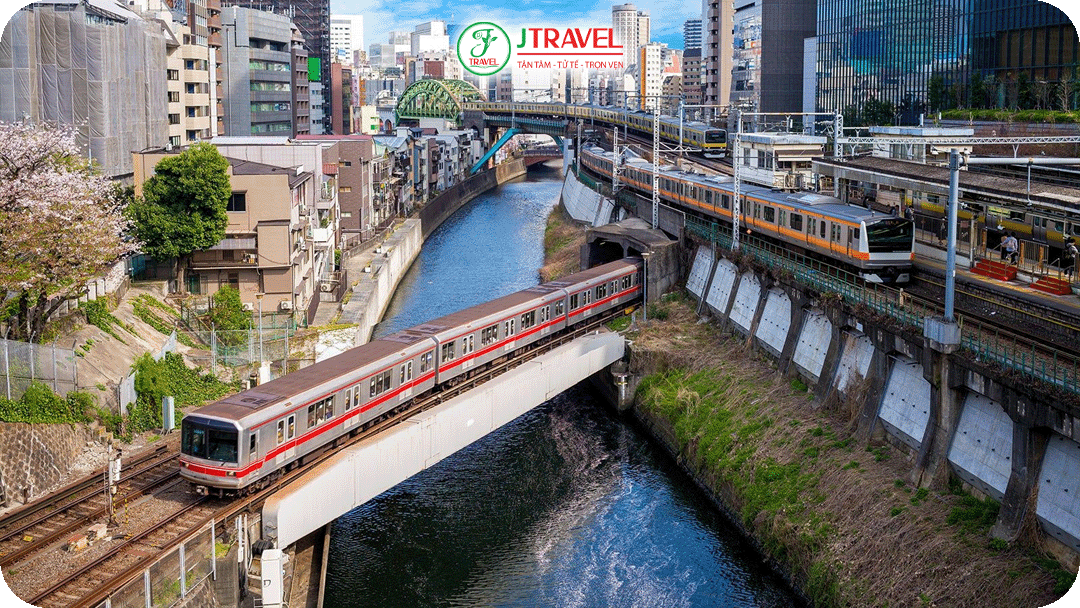 Hệ thống di chuyển công cộng đa dạng tại Nhật Bản