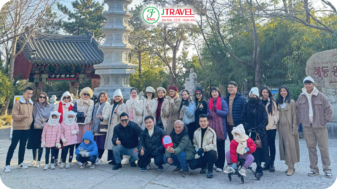 J Travel – Công ty tổ chức tour Hàn Quốc chuyên nghiệp