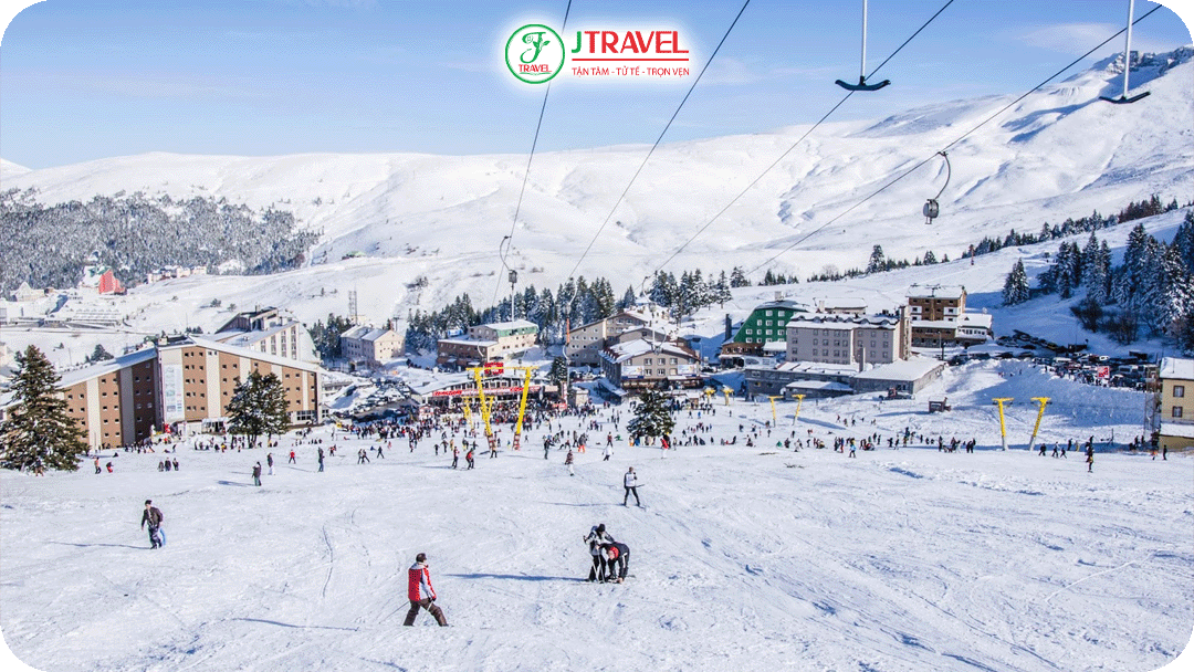 Uludağ là thiên đường trượt tuyết nổi tiếng nhất của Thổ Nhĩ Kỳ