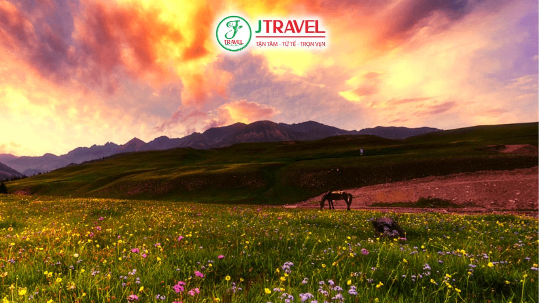 Thiên nhiên thơ mộng tại Bắc Tân Cương