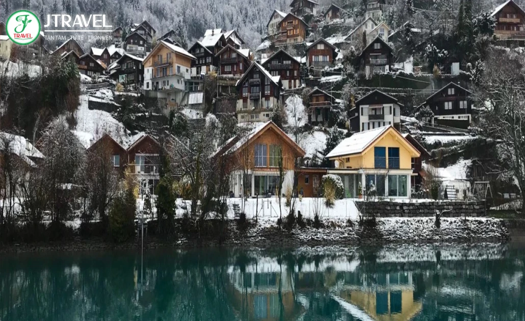 Hồ Brienz mùa đông