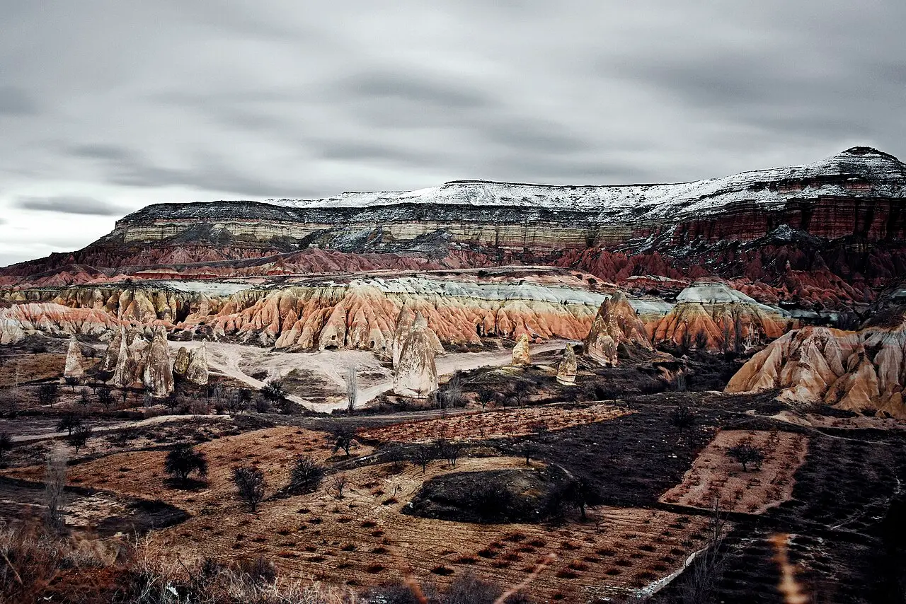 Thung lũng Cappadocia vào mùa thu