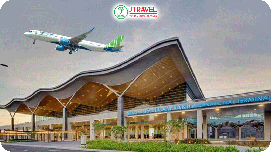 Sân bay Cam Ranh là sân bay lớn thuận tiện di chuyển đến Nha Trang