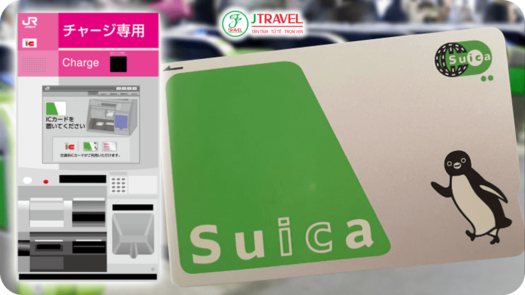 Sử dụng thẻ "IC Card" cần thiết khi di chuyển tại Nhật