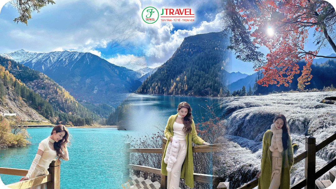 Cửu Trại Câu khoác lên mình vẻ đẹp trầm lắng và huyền ảo hiếm thấy