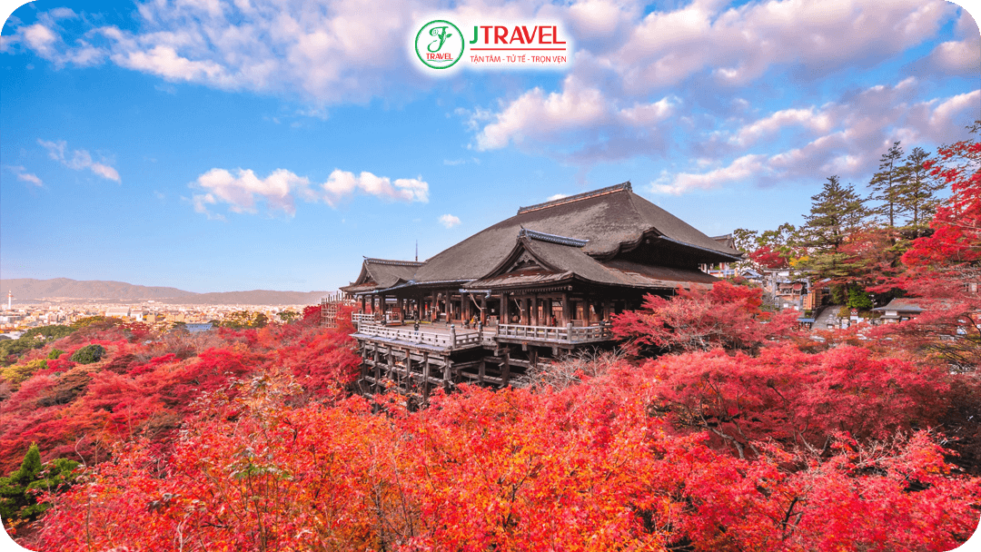 Lá mùa thu ở Kyoto - Những điểm ngắm lá đẹp nhất