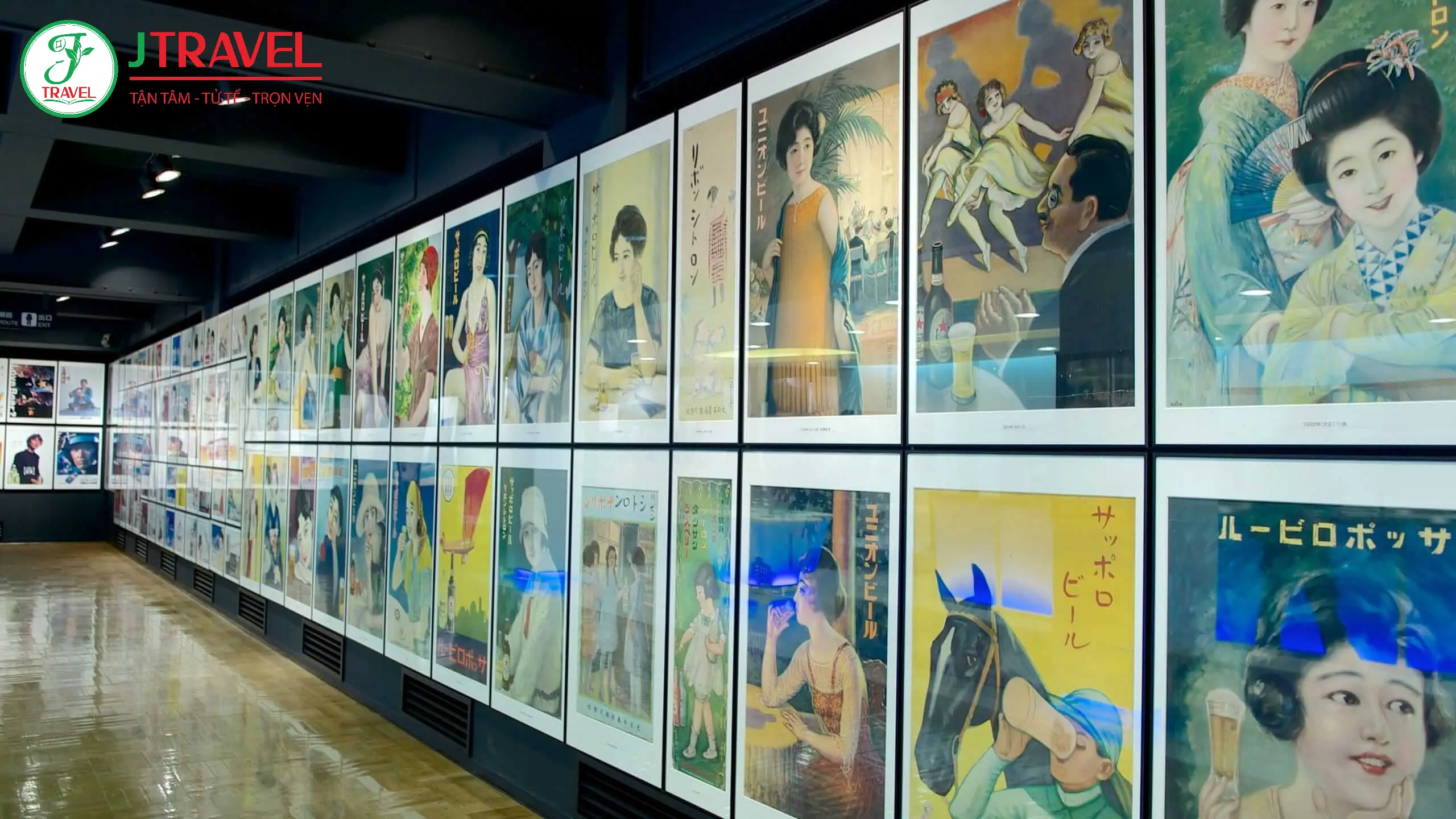 Những poster quảng cáo cổ điển Art Deco tại bảo tàng Sapporo