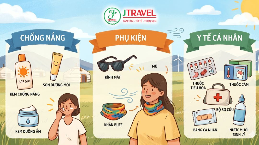 Vật dụng bảo vệ da và sức khỏe