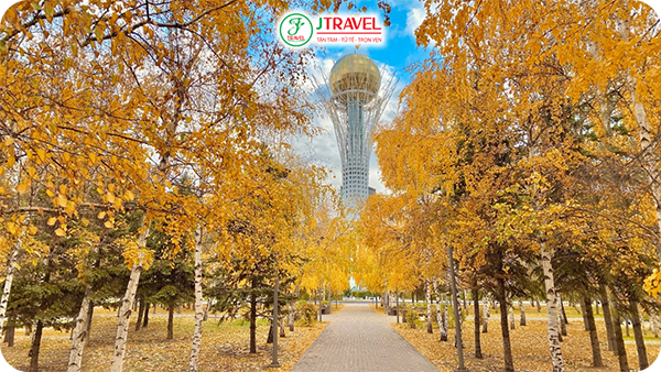 Mùa thu Kazakhstan - Mùa Vàng Lãng Mạn Và Thời Tiết Lý Tưởng