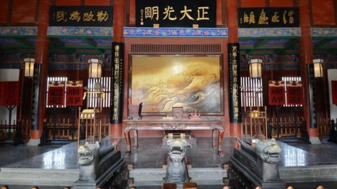 Chính điện đậm chất Trung Hoa