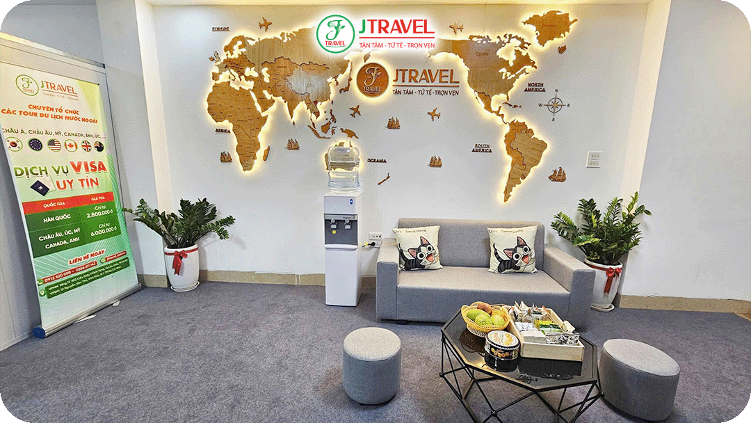 Không Gian Văn Phòng Mới Của J Travel tại Hà Nội