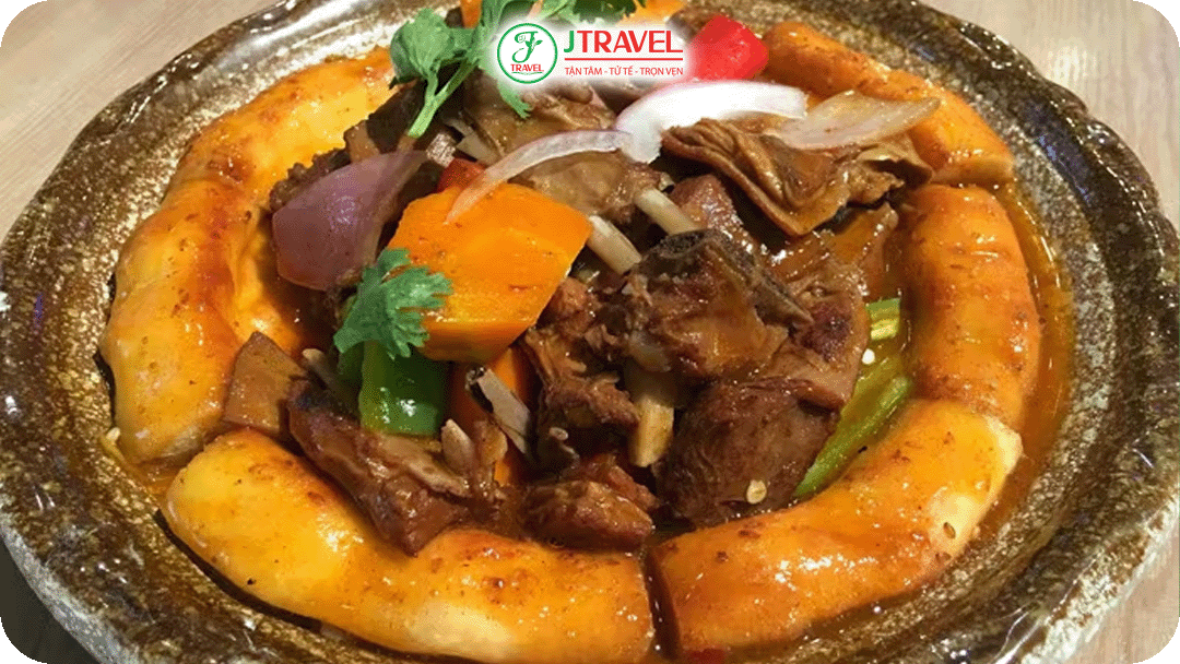 Thịt cừu nấu cùng bánh Nang – Nang Bao Rou