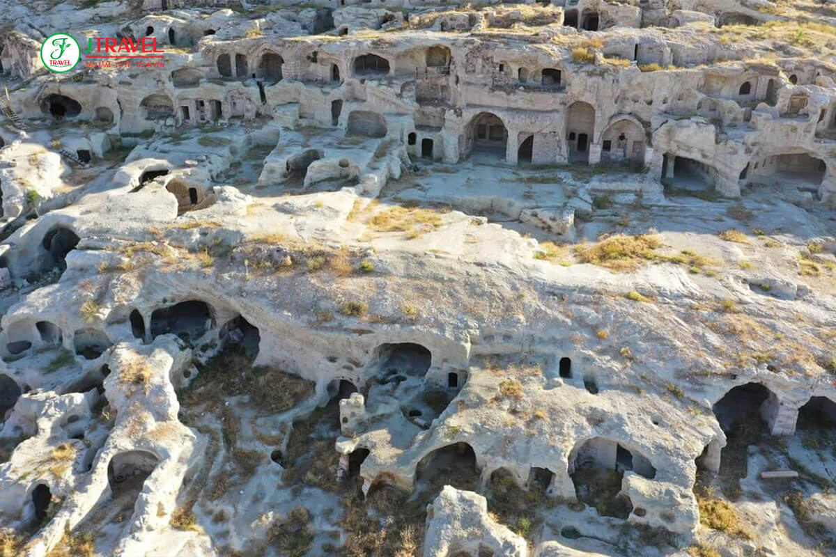 Kiến trúc đặc biệt của thành phố ngầm giữa Cappadocia