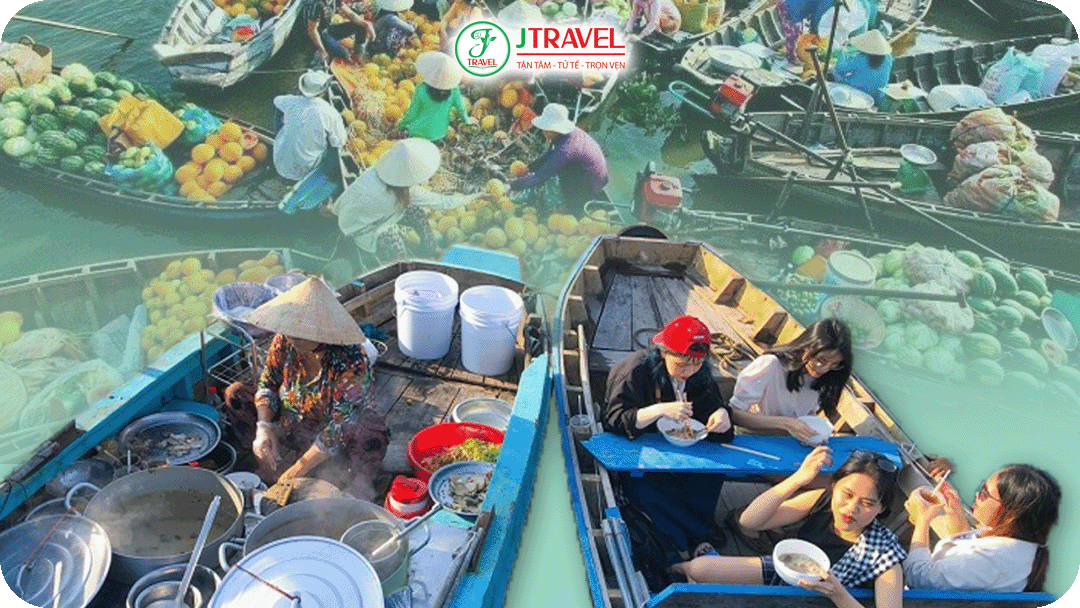 Chợ nổi Cái Răng - Nét văn hóa nơi miền Tây sông nước