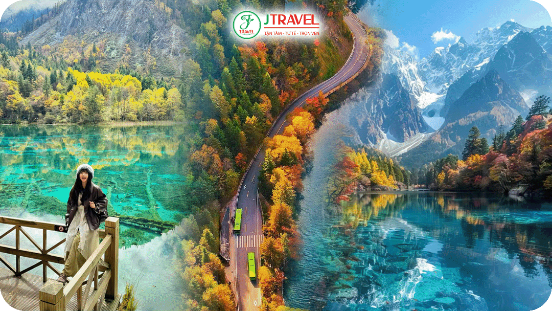 Du lịch Cửu Trại Câu mùa thu luôn được săn đón