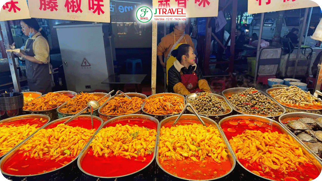 Thiên đường ẩm thực chợ đêm Song Kiều