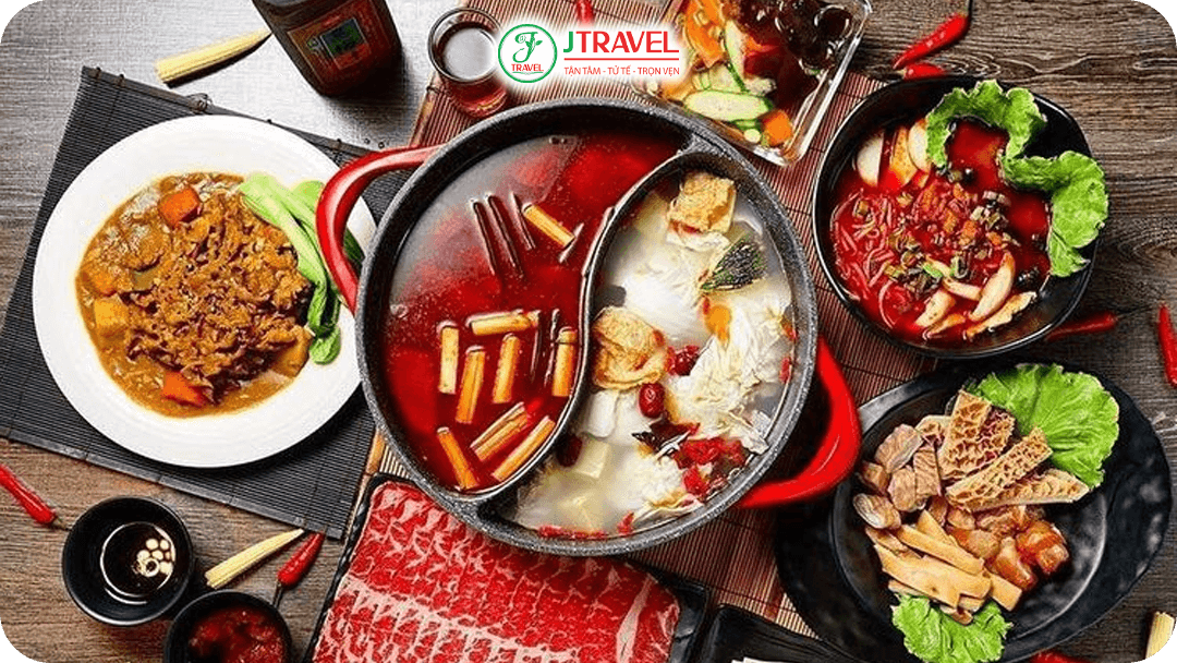 Lẩu cay Tứ Xuyên
