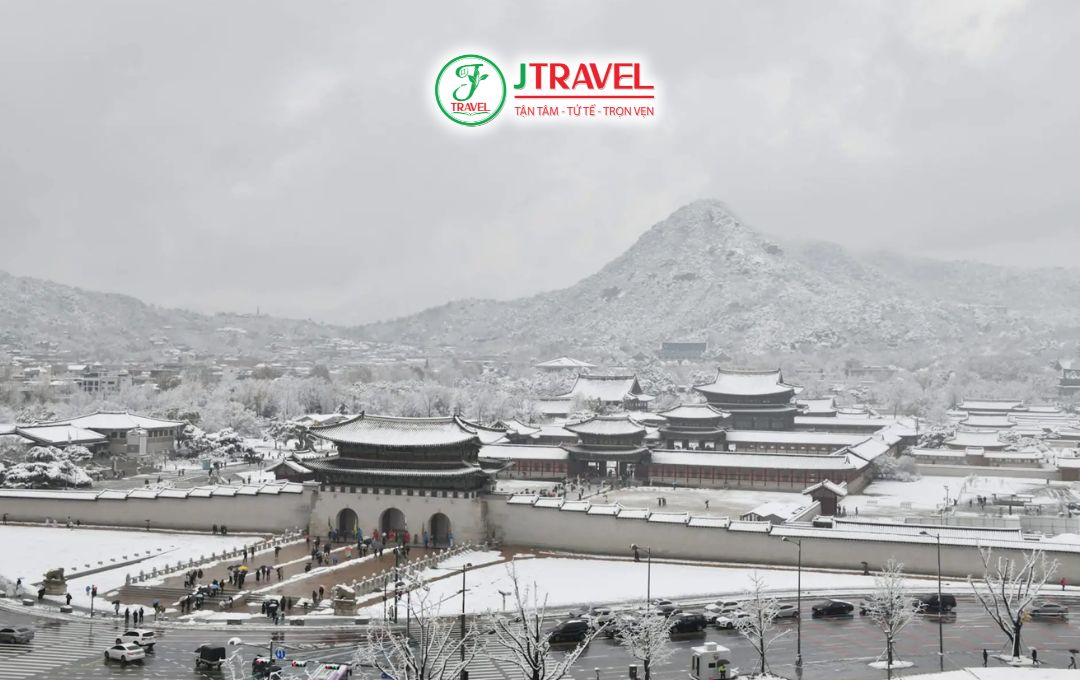 Gyeongbokgung mùa đông