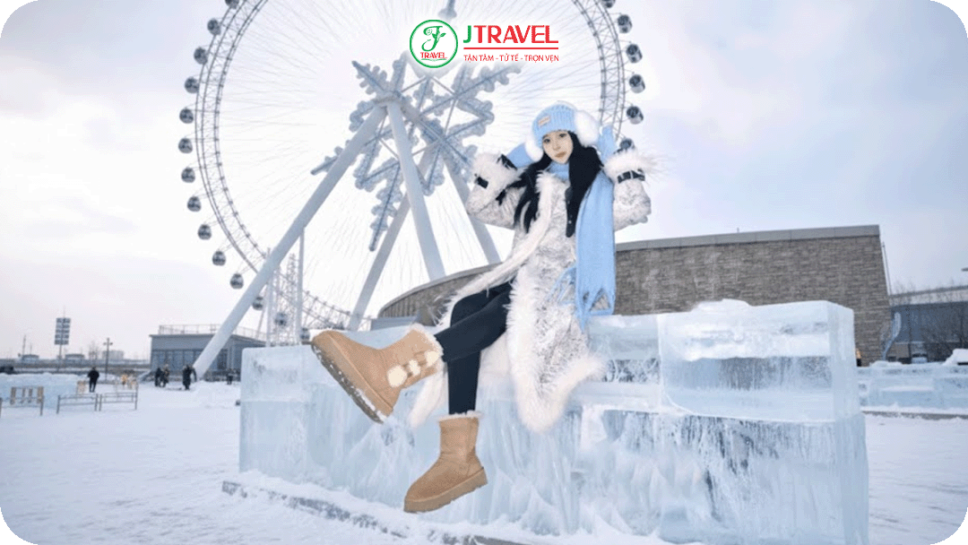 Giày, phụ kiện và đồ giữ nhiệt không thể thiếu khi du lịch Cáp Nhĩ Tân